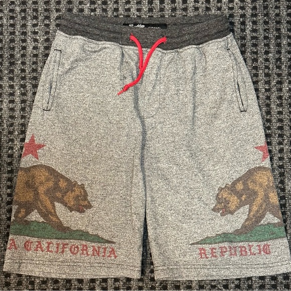 Youth Medium Brooklyn Cloth California Republic jogger shorts - Picture 1 of 4